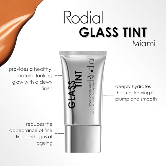 Rodial Glass Tint - Tinted Moisturiser Shade 5 Miami (1 fl oz)