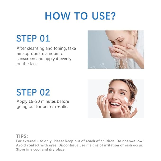 2 Pcs Centella Sunscreen,Lightweight HydratingSPF50 Centella Sunscreen for All Skin Type and UV Defense.