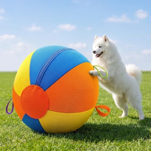 Herding Ball for Dogs, 21.3" XL Outdoor Dog Balls for Medium Large Breeds