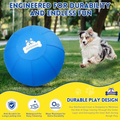 Herding Ball for Dogs 25" - Heavy Duty for Medium & Large Breeds