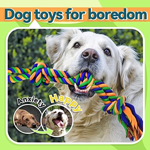 Dog Chew Toys for Aggressive Chewers, Indestructible Dog Toys for Large Dog