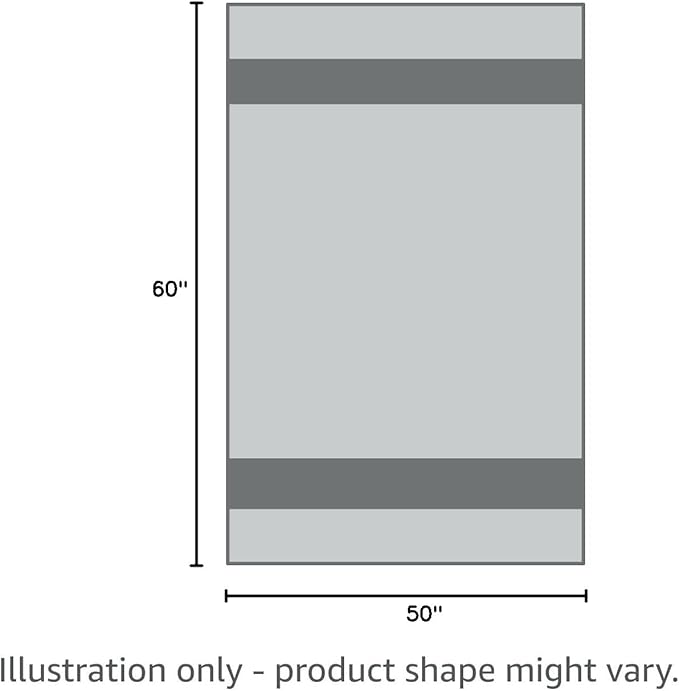 Love's cabin 100% Cotton Muslin Blanket, 6 Layer Lightweight Breathable Gauze Throw Blanket 50 x 60 Inches, Soft All Season Blanket for Couch, Bed, Sofa, Light Grey