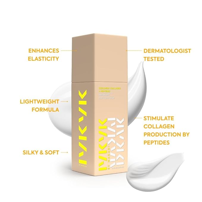 MAKARI IYKYK Ceramide Collagen + Peptides Body Toning Cream 2 Pack | Firming Body Lotion for Women | Supports Radiance & Supple-Looking Skin | Vegan | Fragrance-Free | Paraben & Sulfate-Free