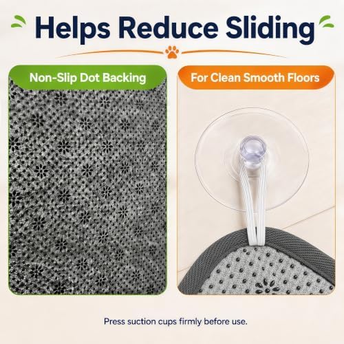 Snuffle Mat for Dogs – Extra Large 32'' x 20'', Washable Slow Feeder Dog Toy, Durable Interactive Dog Puzzle for Mental Stimulation & Nosework Training, with Anti-Slip Suction Cups