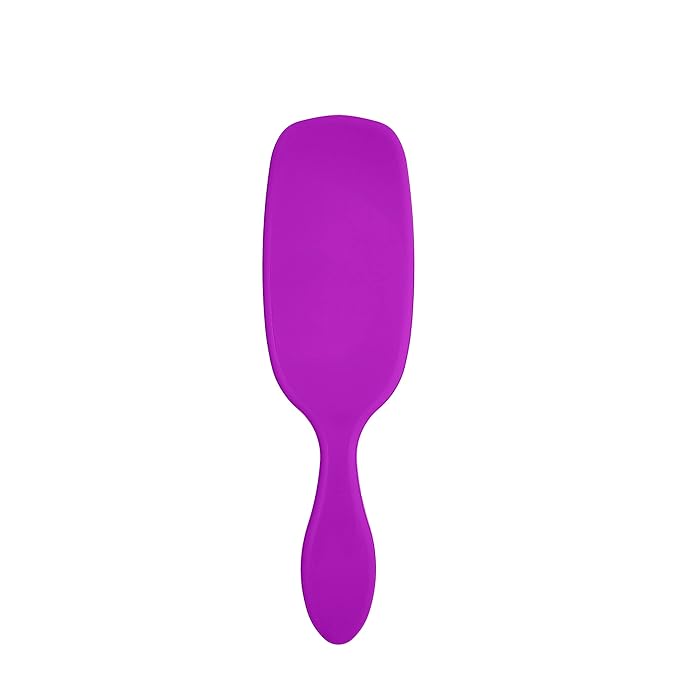 Wet Brush Shine Enhancer Hair Brush, Purple - Exclusive Ultra-soft IntelliFlex Bristles - Natural Boar Bristles Leave Hair Shiny And Smooth For All Hair Types - For Women, Men, Wet And Dry