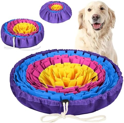 PET ARENA Snuffle Mat Dog Puzzle Feeder for Slow Eating & Brain Training