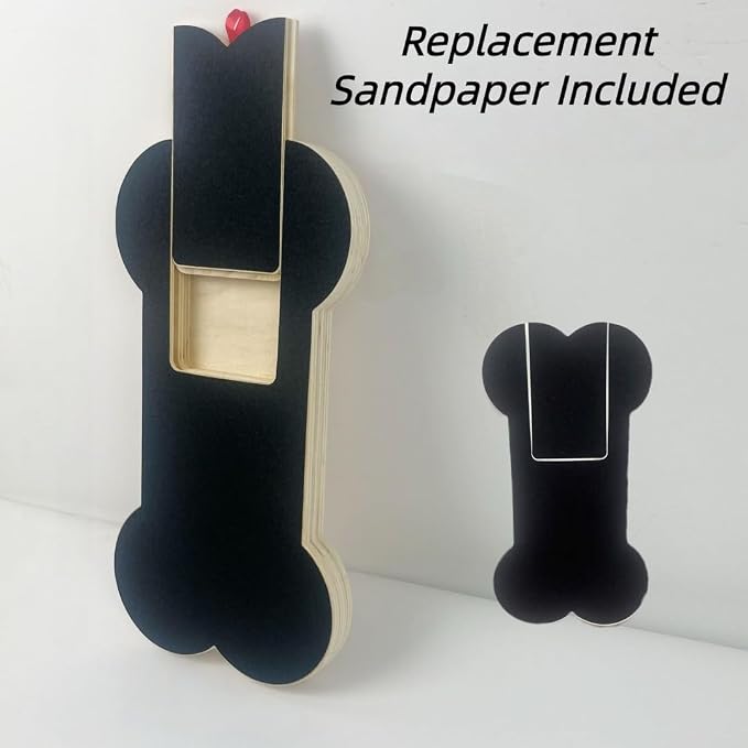 Dog Nail Scratch Board with Treat Slot,Treat Dispensing Toys