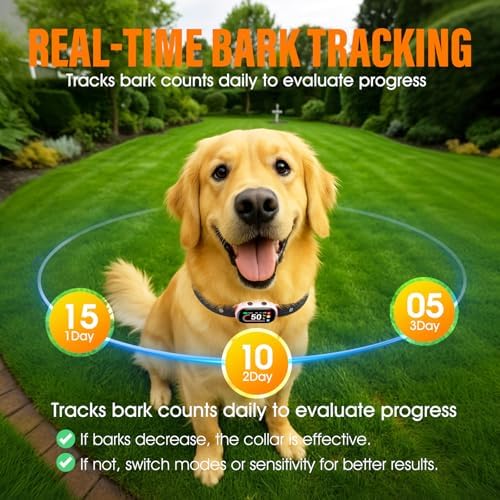 generic Dog Bark Collar for Small Medium Large Dogs Automatic(Pink)