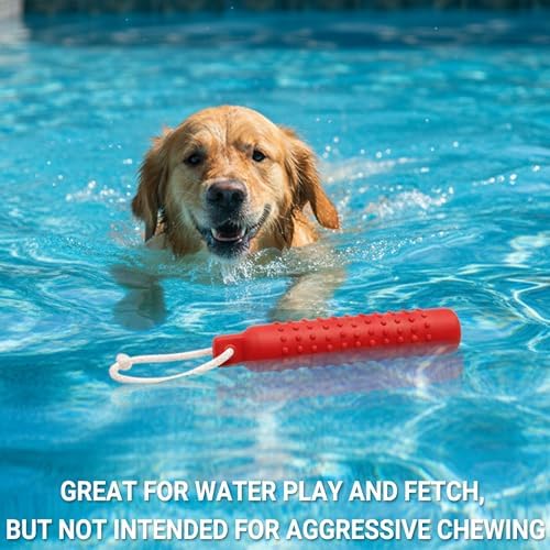 Dog Water Toys, 2 Pack Floating Bumper Fetch Toy Dummy