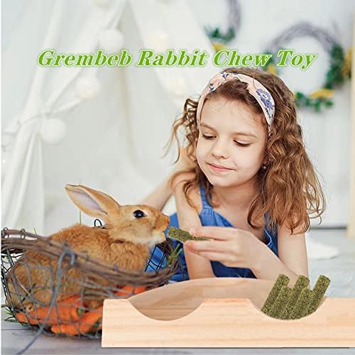 Timothy Hay Sticks 58 Pack Rabbit Chew Toys Guinea Pig Treats