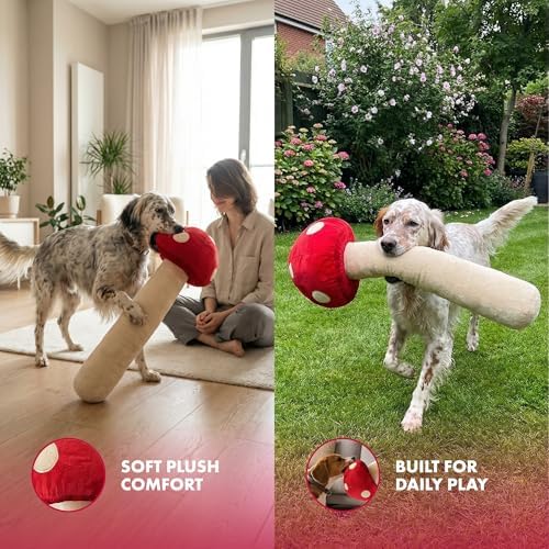 Pet Lou Mushroom, 29-inch Height, Pet Toys Supplies