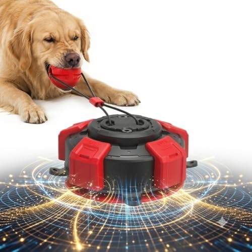 Suction Cup Dog Toy, 2.68" Interactive Tug of War Chew Ball