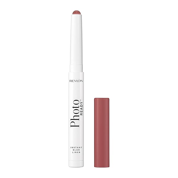 REVLON PhotoReady Blur Liner, Soft Matte Lip Makeup to Overline for Instant Natural, Fuller-Looking Lips, 001 Dewy, 0.05 oz