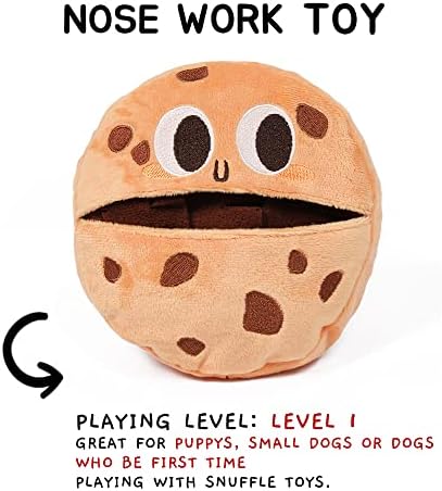 CHEWFFON Cookie Snuffle Dog Toy, Hide & Seek Treat Enrichment Game