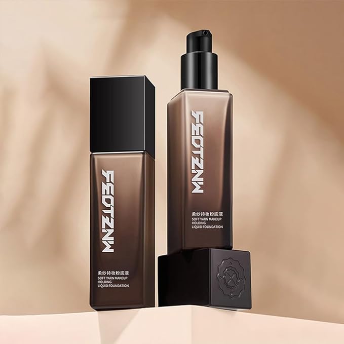 Feotznw Flawless Finish Foundation Makeup - Lightweight Medium Coverage, Semi-Matte Finish for Uneven Skin Tone, Vegan & Cruelty-Free -1.014 Fl Oz-Beige.