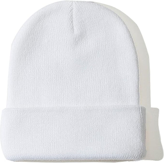 ZOORON Beanie for Women Men Ski Watch Cap Cuffed Plain Skull Knit Hat Soft Fisherman Winter Hat