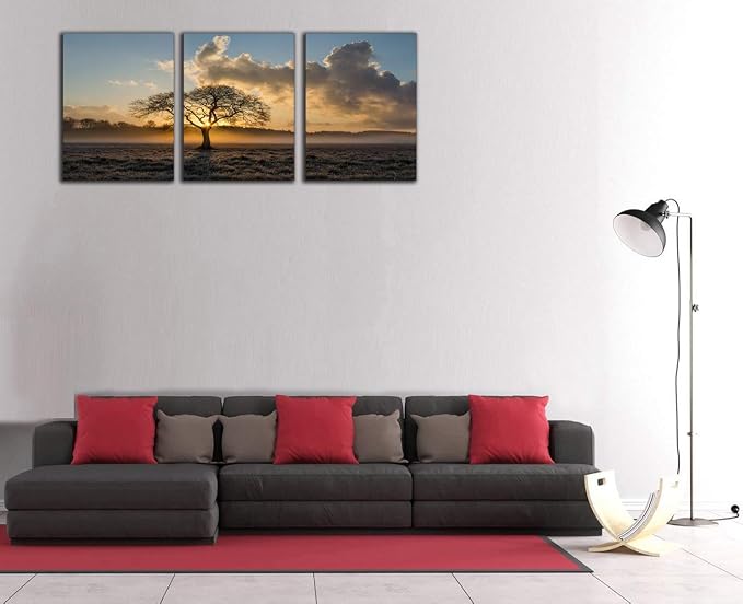 Yetaryy Inspirational Wall Art Tree of Life landscape Motivational Canvas Painting Modern Inspiring Entrepreneur Quotes Posters and Prints Artwork Inspiration Motivation Office Home Decorations