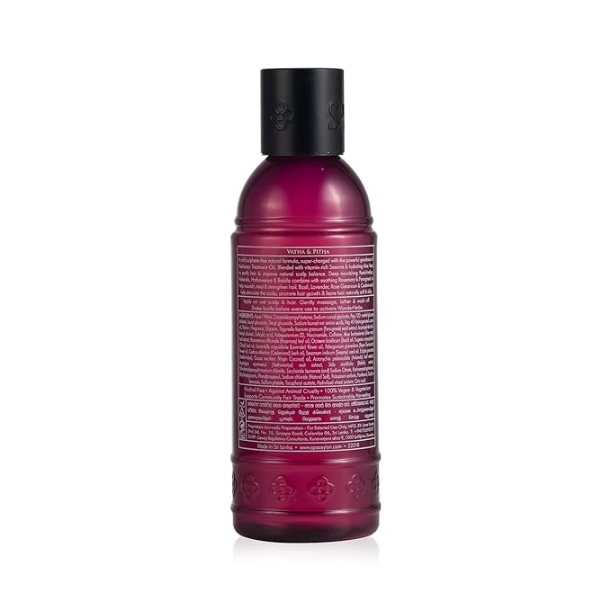 SPA CEYLON Kesharaja Gentle Hair Cleanser | Moisturizing | Hair Hygiene | Sulfate-Free Shampoo | for Weak Fragile & Falling Hair