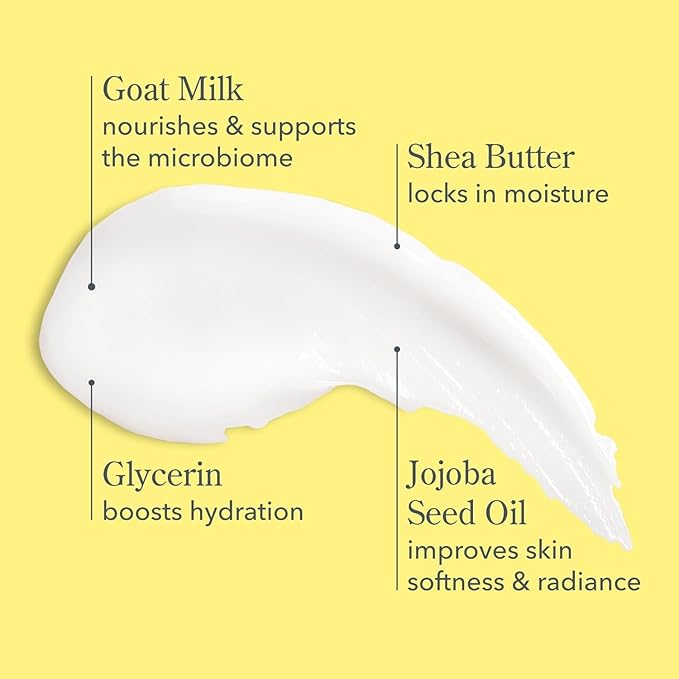 Beekman 1802 Goat Milk Lotion – Body Lotion & Hand Lotion for Dry Skin, Lightweight Non-Greasy Formula with Shea Butter & Jojoba Oil, Cruelty Free, Lotion Pump – Fresh Air