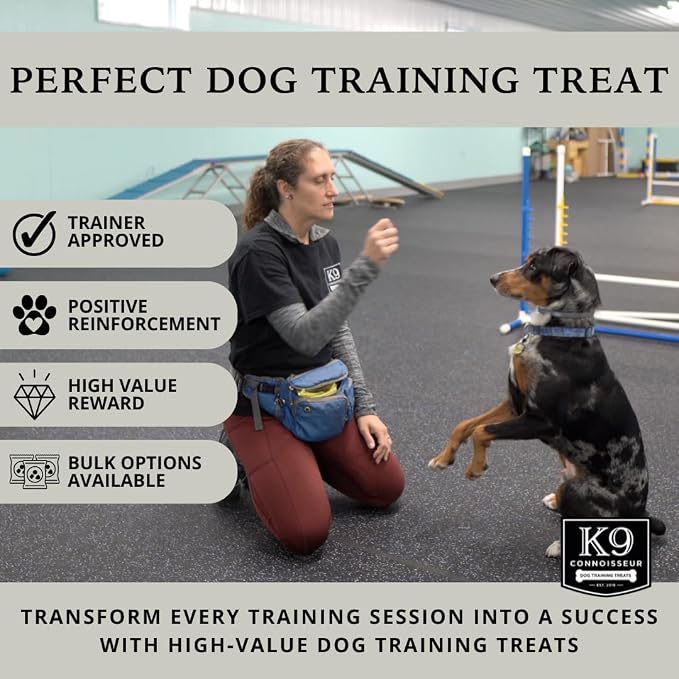 K9 Connoisseur Beef Lung Dog Treats - USA Made Single Ingredient Dog Treat | Bulk Dogs Treat, Grain Free, Low Calorie, Training, for All Breeds & Sizes - 2.5 lbs