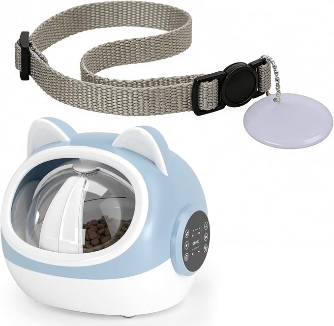 RFID Cat Collar Tag for RFID Cat Feeder, Pet Feeder Collar Accessory for Selective Feeding