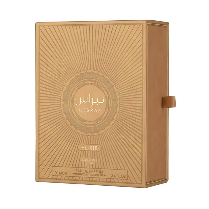 Lattafa Pride Nebras Elixir EDP 100 ml/3.4Oz – Sweet & Creamy Gourmand Unisex | Vanilla, Musk & Sugar Cane