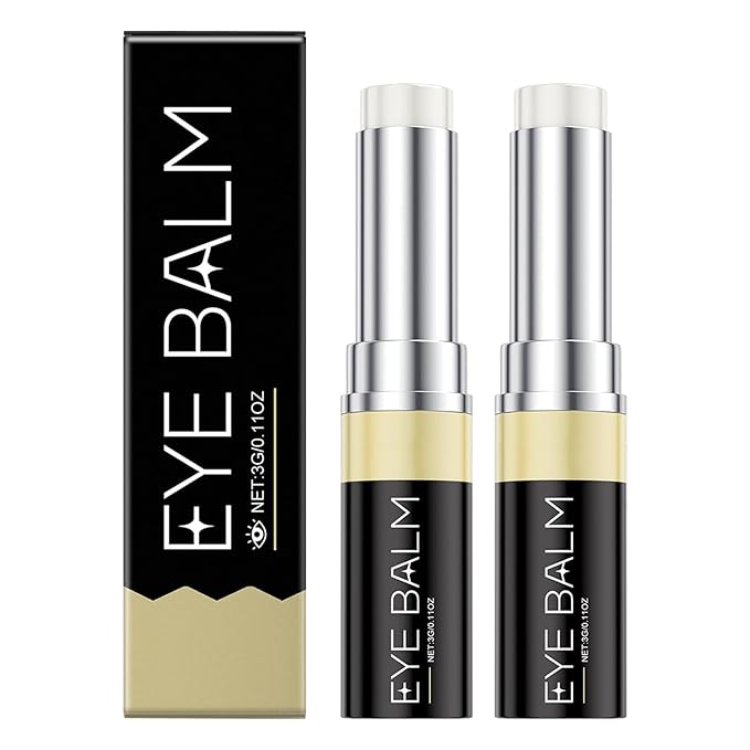 For Eye Bags, 2025 New Lightweight Retinol Eye Balm Serum for Daily Use, Gentle Under Eyes Treatment for Mature Skin, Eyes Moisturizer for All Skin (0.04 Ounce (Pack of 1), 2PCS)