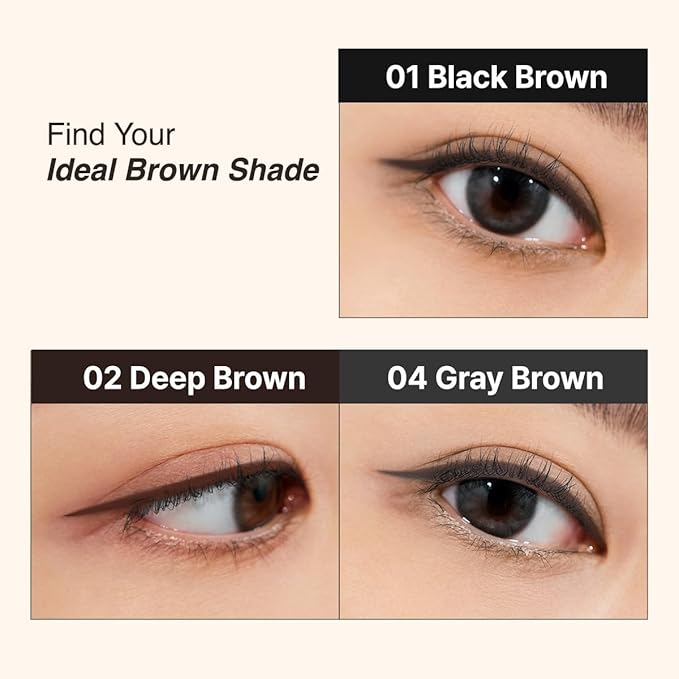 CLIO Extreme Gelpresso Pencil Eyeliner, Gel Smooth Waterproof Formula, One Swipe High Pigment Color, Smudge Resistant Long Wear, Creamy Glide, Blend Control, Defined Eye Precision (001 Black Brown)