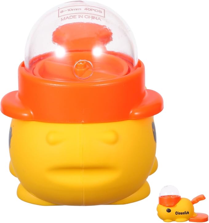 ibasenice Clownfish Shaped Pet Food Dispenser Slow Feeder for Dogs Interactive Treat Dispensing Made of Sturdy Abs Material Easy to Clean for Outdoor Activities and Home Use