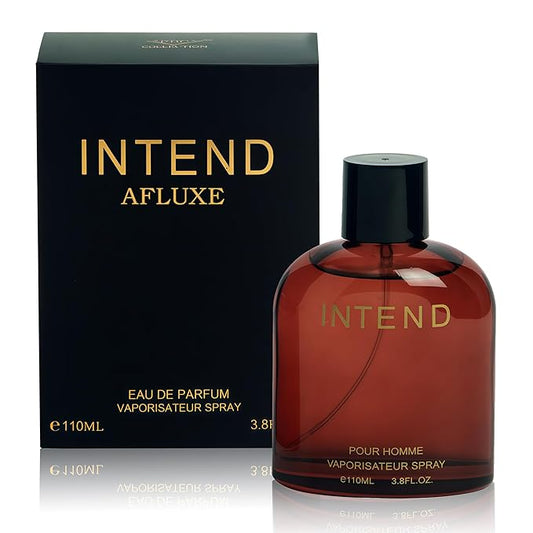 AFLUXE Intend Cologne for Men | Aromatic Woody,Fresh Aquatic,Lavender&Tobacco Scent | Eau de Parfume 100ml Spray | Day to Night Long-Lasting Fragrance