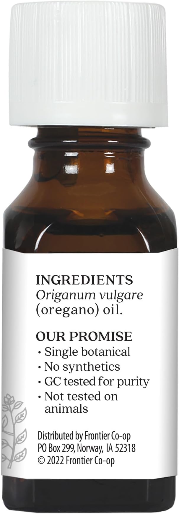 Aura Cacia 100% Pure Oregano Essential Oil, GC/MS Tested for Purity, 15 ml, Origanum vulgare, 0.5 Fl Oz (Pack of 2)