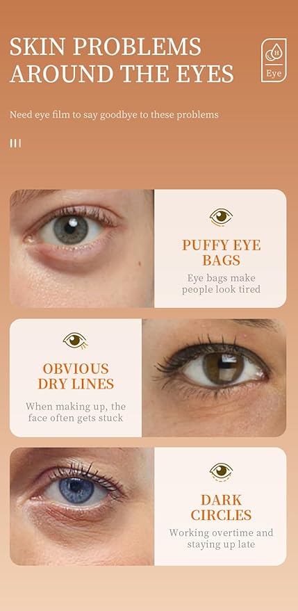 Vitamin C Power Brightening Hydra-Gel Eye Patches, Collagen Hydrating Under Eye Pads, Improve Dark Circles, Eye Lines, Eye Bags, Replenishing Eye Patches for Dark Circles, Under Eye Bags Treatment