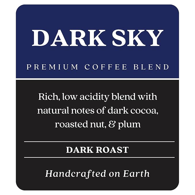 Copper Moon Single Serve Coffee Pods for Keurig K-Cup Brewers, Dark Roast, Dark Sky Blend, 72 Count