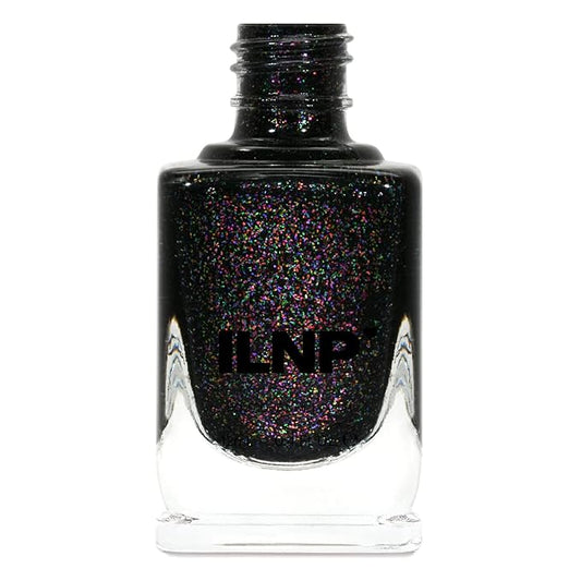 ILNP Cursed - Festive Black Shimmer Nail Polish