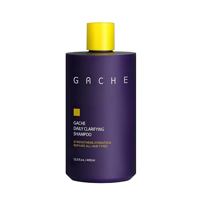 Gache KBeauty Shampoo | Hydrates, Repairs, Strengthens All Hair Types | Lightweight, Clarifying Shampoo for Daily Use | No Sulfates, Parabens, or Phthalates, 13.5 fl oz (400ml)