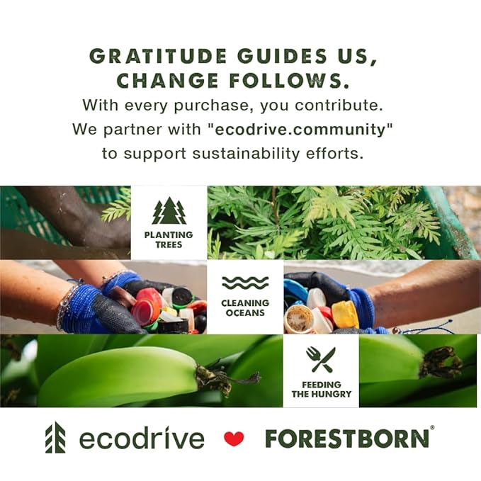 FORESTBORN All Natural, Premium Quality Bar Soap with Mild Texture, 5 oz, Rosemary Mingle - Nurturing Nature and Nourishing Lives