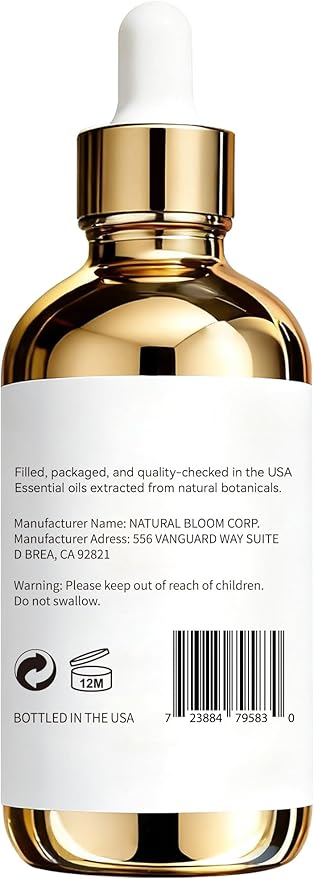 Jasmine Essential Oil 4 Fl Oz | Smells Like Real Jasmine Blossoms