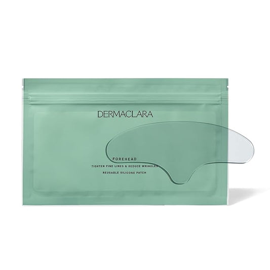 Dermaclara Forehead Patch - Forehead Wrinkle Patches for Face Overnight, Dermaclara Silicone Patches, Reusable for Face, Treatment for Wrinkles, Repair & Restore, Up to 30 Uses - 1 Patch