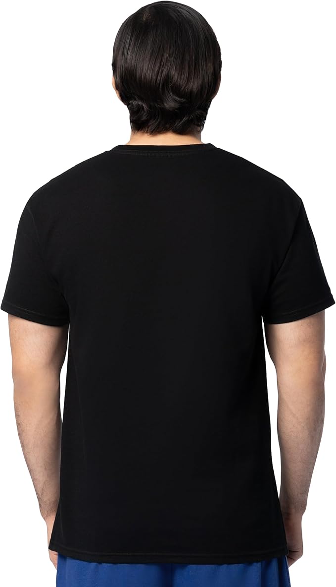 Fruit of the Loom Men's Eversoft Cotton Odor Control & Breathable Moisture Wicking T-Shirts