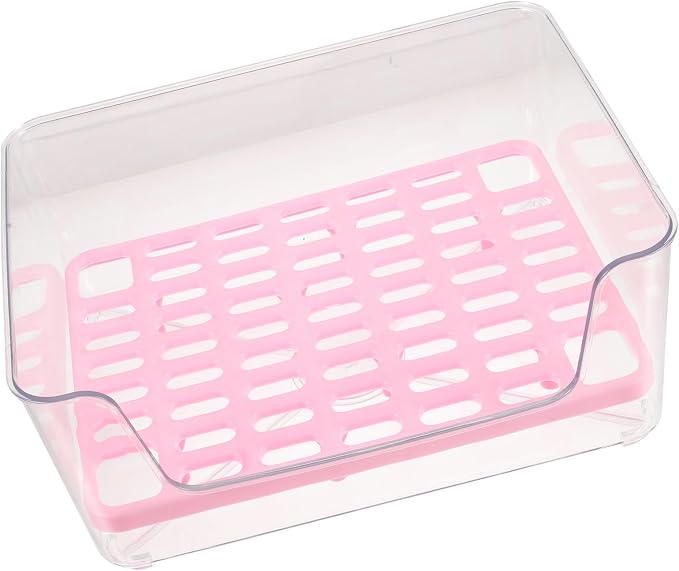 Pet Litter Box High Side Cat Toilet Acrylic Medium Size Anti-Splash Puppy Kitten Litter Pan for Indoor Housebreaking