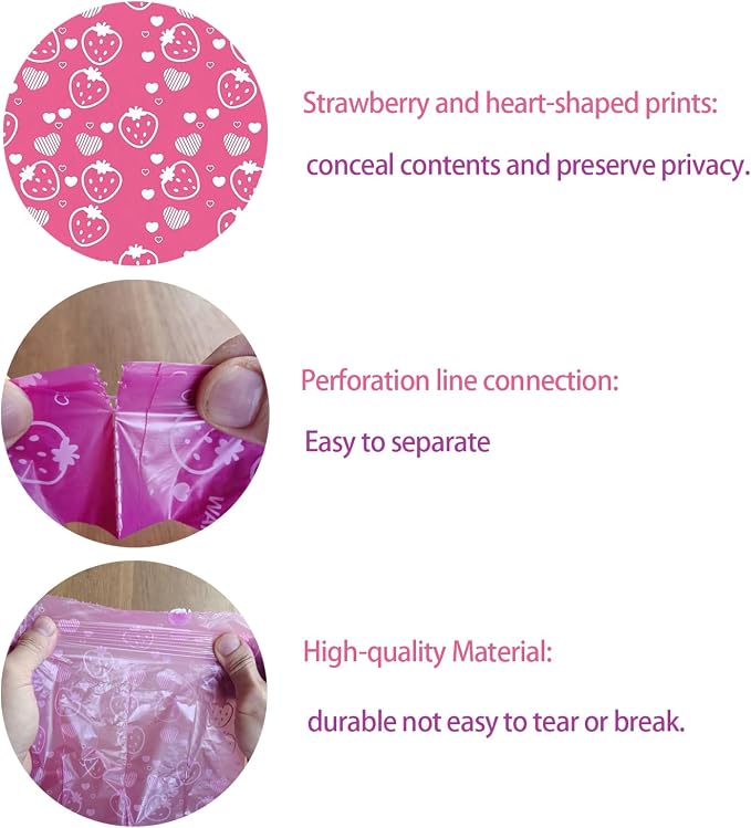 300Pcs Sanitary Napkin Disposal Bags, Feminine Hygiene Disposal Bags, Disposal for Tampons, Liners, and Pads