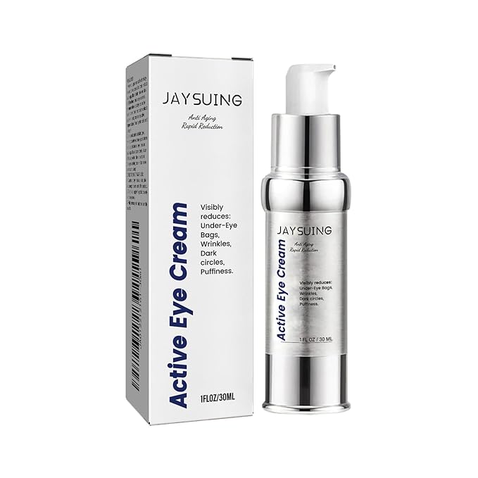 Active Eye Cream for Dark Circles & Puffiness - Anti-Aging Eye Cream with Acetyl Hexapeptide-8 & Caffeine, Reduces Eye Bags, Wrinkles & Fine Lines, Hydrating & Firming Eye Treatment