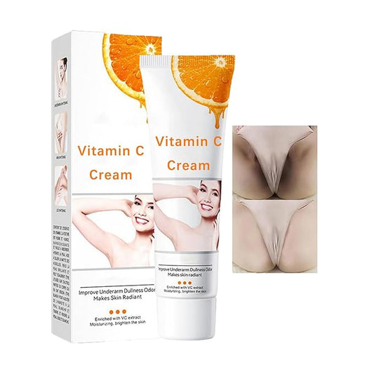 Crema Blanqueadora para Partes Intimas, Aclarador de Axilas y Partes Intimas, Crema para Aclarar Axilas, Partes Intimas, Entrepierna, Codos, Piernas Zonas, Rodillas Cuello - 50ML/1.77OZ (1 PCS)