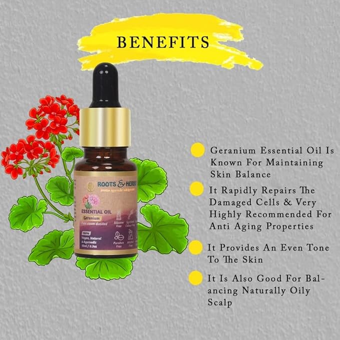 Roots & Herbs Essential Oil for Aromatherapy