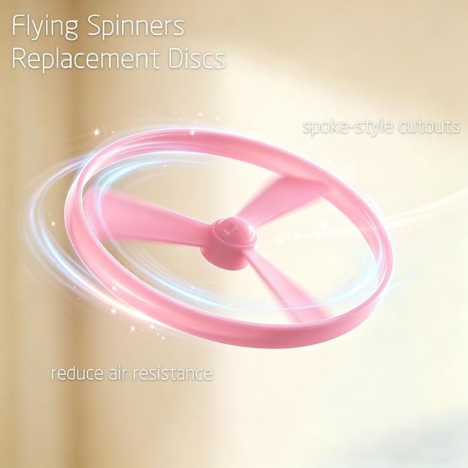 20Pcs Cat Toy Flying Discs, Interactive Cat Fetch Toy for Indoor Cats, Chasing Hunting Training Toys for Kittens & Adult Cats（20Pcs）