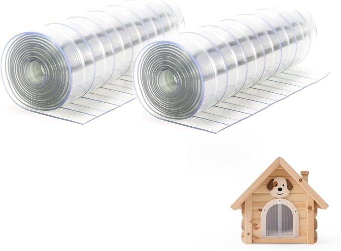 HIDROSIL Dog House Door Flap for DIY Pet Door, 2 Pcs
