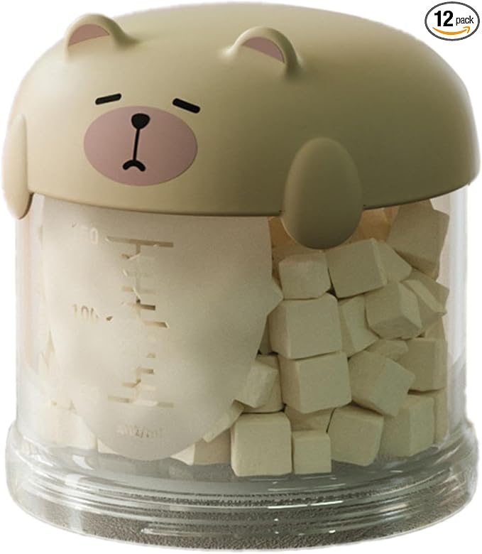 Outdoor Dog Treat holder Airtight, 2025 New Upgrade Large Cute Dog Treat Jar with Lids, Classified Storage Pet Food packaging Jar Treat Bottle, Multi-functional Multi-layer Dispenser (Beige, 1 Layer)