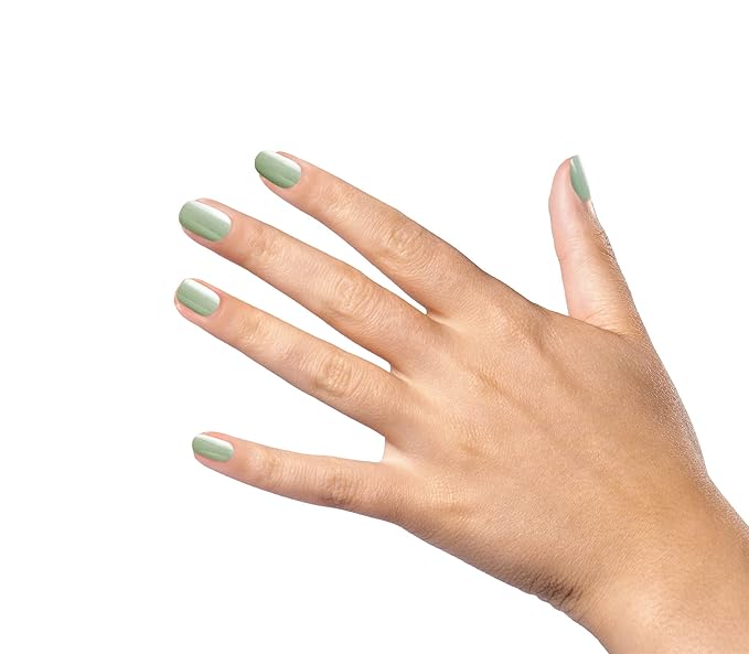 duri Nail Polish, 776 Peace And Love, Golden Shimmer Mint Green, Full Coverage, 0.45 Fl Oz