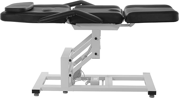 SKINACT Lavo Medical Spa Facial Treatment Table (Bed, Chair) (Black)