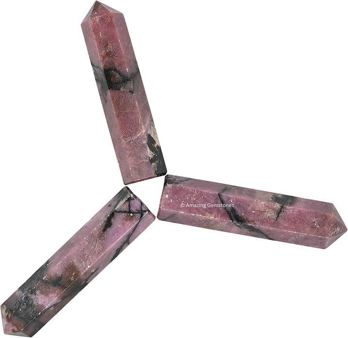 Amazing Gemstone Crystal Points Bulk Healing Crystals & Stones - Premium Single Terminated Healing Wand Point Bulk Crystals for Crafts, Crystal Grid, DIY Work